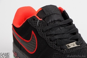 Nike Air Force 1 black/red/green sole #1243437