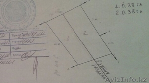 Участок 76 соток в Талгарском р-не,  п. Кызыл-Кайрат #1233279