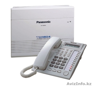 Мини АТС Panasonic аналоговая kx-TEM824 на 6 внешних 16 внутренних абонента #1230830