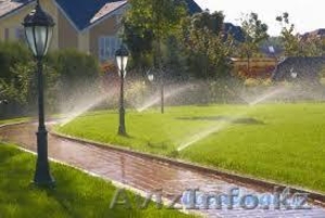 Автоматический полив газона. Системы полива,  автополива и орошения газонов.,  Алм #1230712