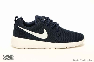 Nike Roshe Run Navy Blue/White Sole/White Icon #1243422