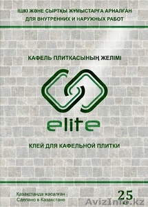 клей для кафельной плитки -25кг-600тг. #1240514