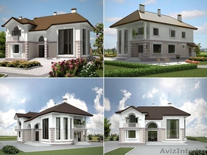 Строительство индивидуальных домов,  коттеджей  #1239878