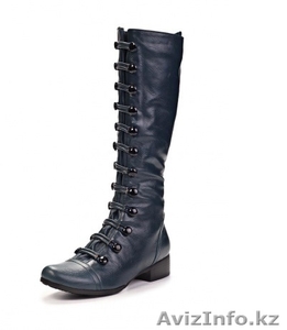 Сапоги демисезонные синие #1236056