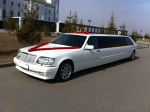 Прокат лимузина MB S-class W140 и MB G-class G63 AMG в Астане.  #1245493
