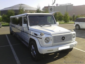 Аренда лимузина MB G-class G63 AMG и MB S-class W221 в Астане. #1246070