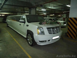 Кортеж. лимузин Cadillac Escalade и MB G-class G63 AMG. Астана. #1247307