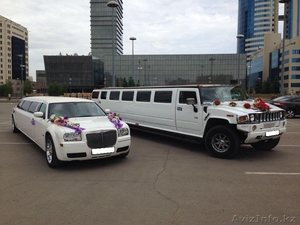 Аренда лимузина Chrysler 300C и MB S-class W222 в городе Астана. #1247686