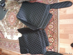 Автоковрики из ЭКО кожи для Toyota Land Cruiser 200 или Lexus. #1253154