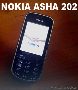 Продам NOKIA ASHA202(2sim) б, у,  1 шт.,  5000 тенге,  неглюченный, 1 руки.  #1252699