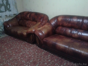 Мягкая мебель, кожаный уголок. #1256046
