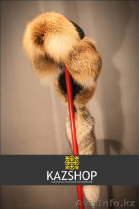 Малахай шапка из меха лисицы #1246613