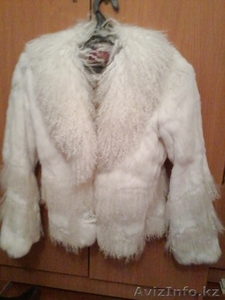 Продам натуральную белую шубку! #1249057