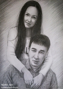 Видео-фотосъемка! Портрет от руки в ПОДАРОК! #1247013