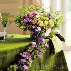 оформление праздников тканью,  цветами,  шариками,  декор. #1036613