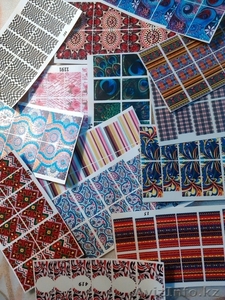 Водные наклейки - слайдеры для дизайна ногтей #1245811