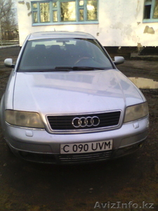 Audi A6 капля ,  1997 2.8  л,  бензин , механика,    требуется ремонт ,   серебристый #1255044