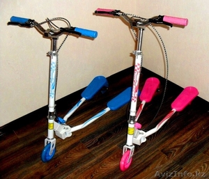 Трехколесный самокат ЛЯГУШКА (frog scooter) #1243742