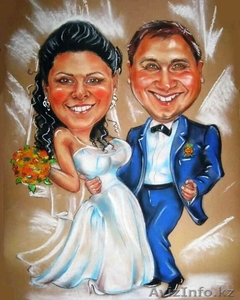 Шаржи и Портреты.по фото и с натуры.  #1259239