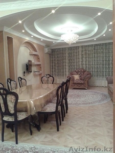 Сдам посуточно  шикарную 4-х комн кв в элитном доме ЖК «Актобе Ажары» #1262239