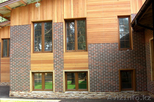 Облицовка фасадов деревом #1235334