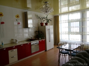 Сдам посуточно укомплектованную 2 комн кв элитном доме ЖК Актобе Ажары #1269298