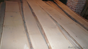 Дуб массив не обрезной сухой 6-8% 30 мм. сорт 0-1  #1264942