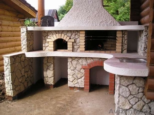 Профессиональная кладка печей, каминов,  барбекю в Астане! #1260524