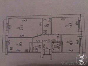 12-31,  3х комнатная квартира #1263610