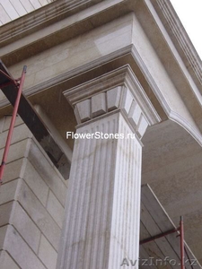  Колонны из мрамора гранита и травертина  #1268074