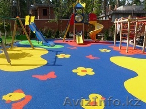 Производство цветной резиновой крошки в Казахстане.     #1268103