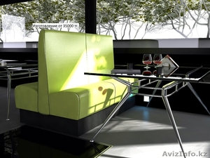 Мягкая мебель на заказ. Диваны,  кресла для кафе и ресторанов. #1268972