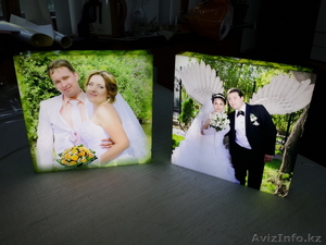Интерьерный лайтбокс для молодожёнов #1269102