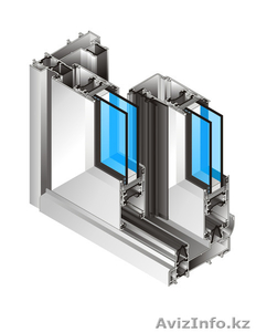 РАЗДВИЖНЫЕ ОКНА И ДВЕРИ ТЕПЛОЙ СЕРИИ ALUSTAR КПТ45 GOS-S #1263788