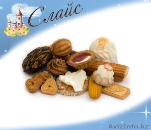 Кондитерские изделия оптом от производителя #1260945