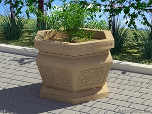 Вазон декоративный парковый 