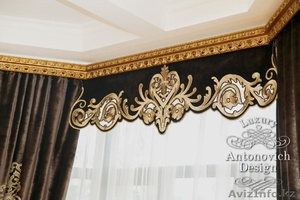 Шторы для зала ламбрекены #1279964