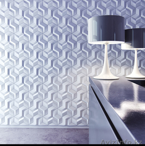 3d панели из гипса для стен и потолков в Алматы #1280396