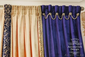 Пошив штор Астана. Роскошные детали #1281379