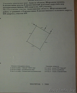 Участок 2,  7 га в селе Бозайгыр Шортандинского района Акмолинской области #915477