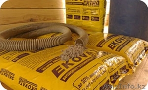 Эковата теплоизоляционный материал #1280400