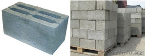 Пескоцементный 4-х пустотный  блок 400х200х200 #1274183