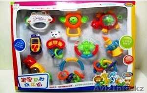 Большой набор погремушек в коробке 10 штук 46253 #1291394