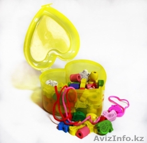 Деревянный набор на шнуровке код 34043 #1292176