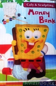 Барельеф копилка раскраска для росписи красками код 46251 #1291402