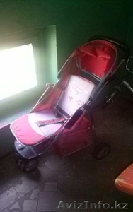 прогулочная коляска красная #1290208