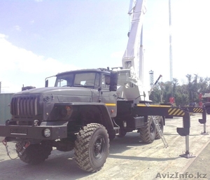 Продам 25т автокран ЧЕЛЯБИНЕЦ,  кран автомобильный Урал 6х6 285 л.с. кабина новая #1295755