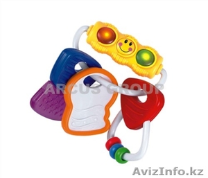 Развивающая погремушка прорезыватель ключики 46137 #1290780