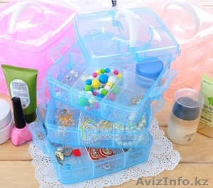 Органайзер для мелочи пластик 3 яруса 41052 #1291432