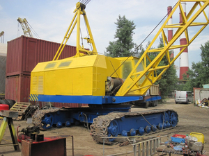 Кран гусеничный МКГ 25БР,  г/п 25т,  1986г. #1286223